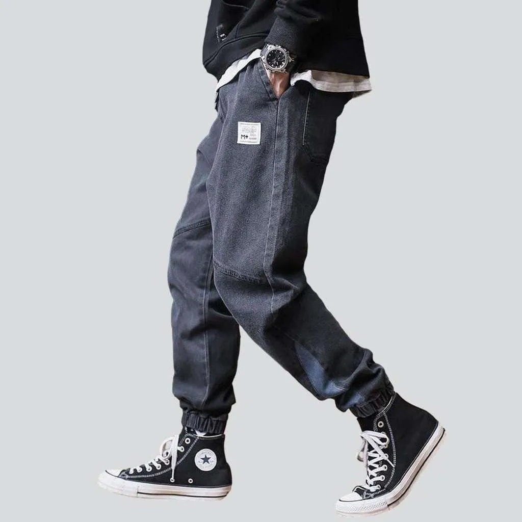 Street style men's denim pants