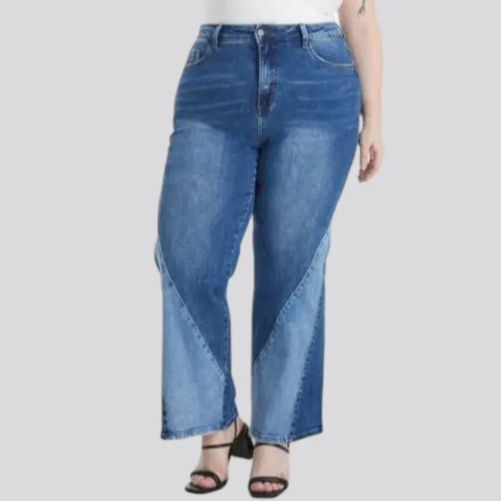 Plus-size jeans
 for ladies
