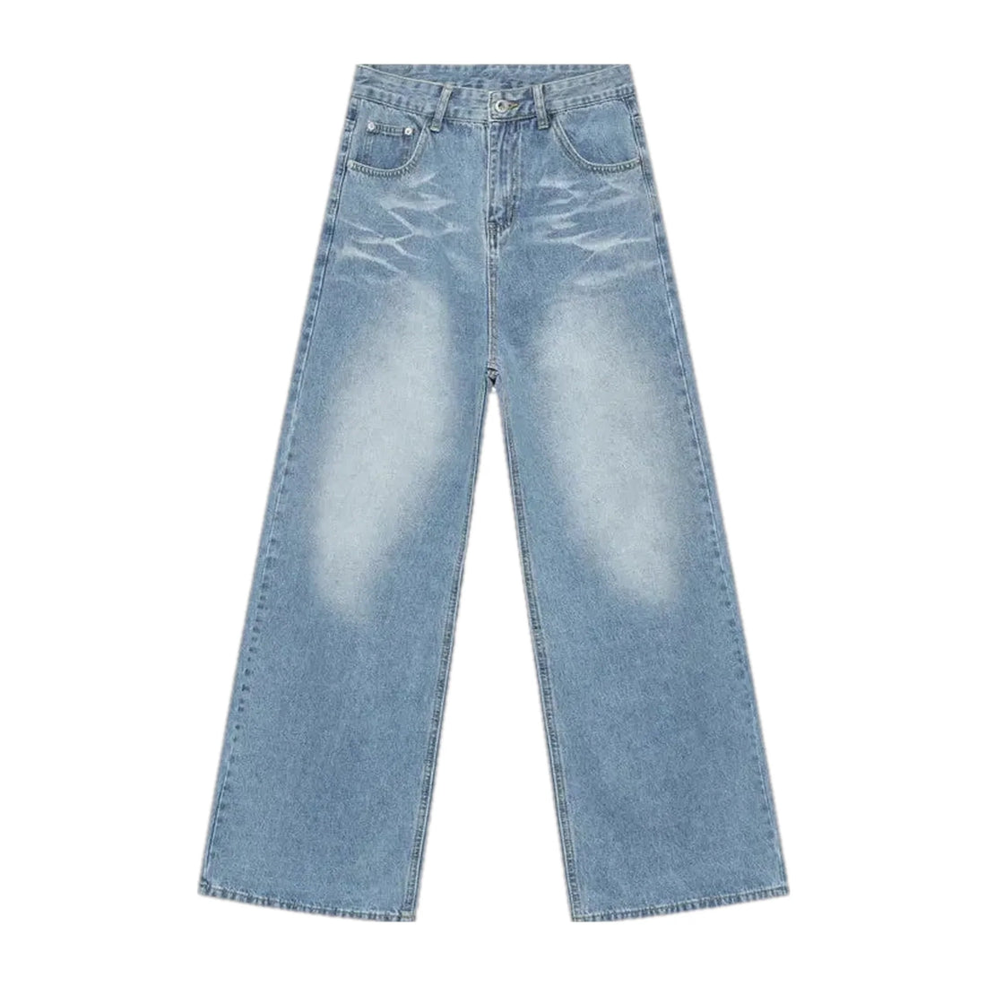 Light crease midweight men's jeans