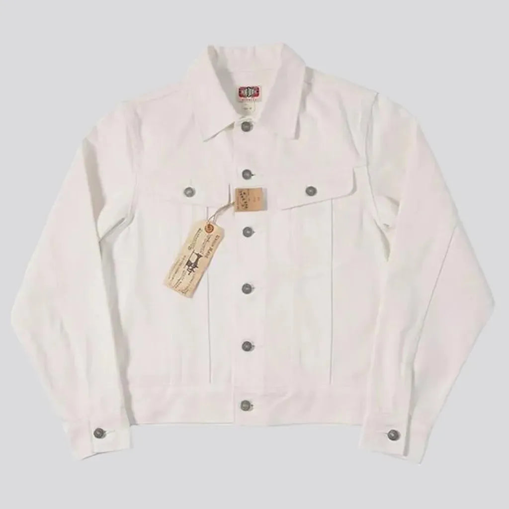 Oversized selvedge jeans jacket