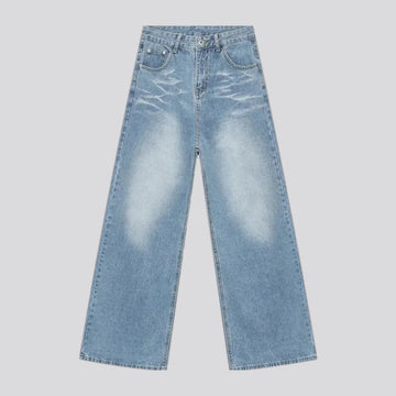 Light crease midweight men's jeans