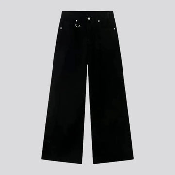 Multicolor boho fit baggy jeans for men