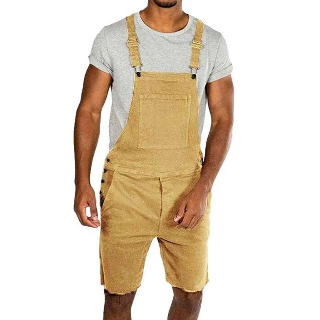 Stylish men's jean overall