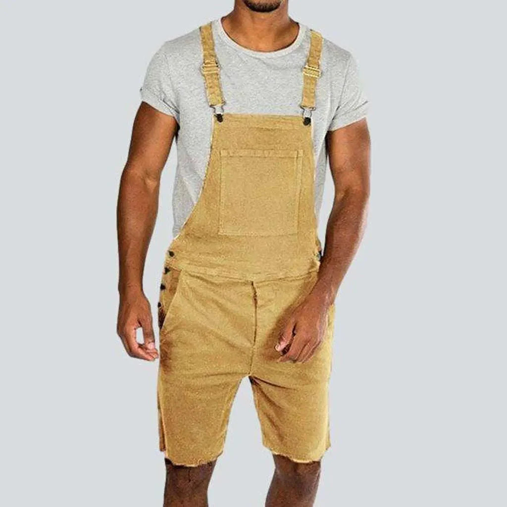 Stylish men's jean overall